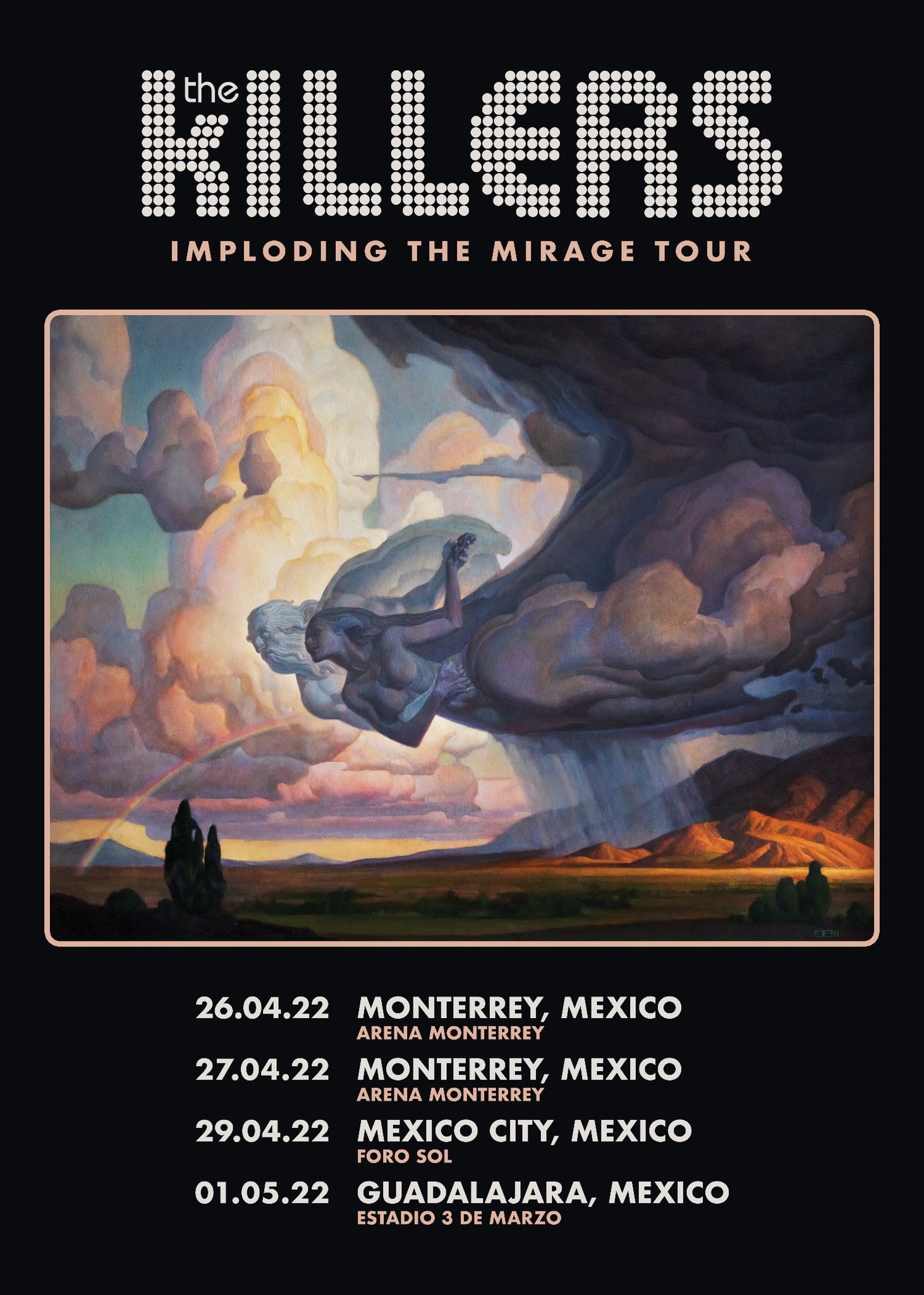 The Killers vuelve a México con varias fechas en 2022