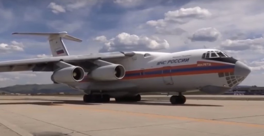 avion militar ruso Il-76